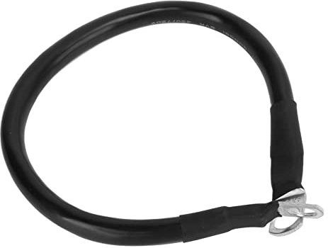 ZDETGU 4AWG Ground Wire Strong Toughness Soft High Temperature Battery Cable for Campers Boats Cars (B (black))