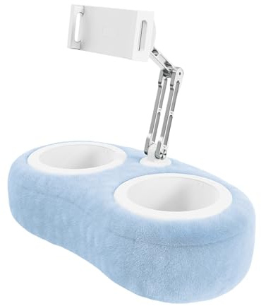 Générique Creative Lazy Tablet Stand with Pillow, Pillow Phone Holder for Bed Bowl Snack, Suitable for