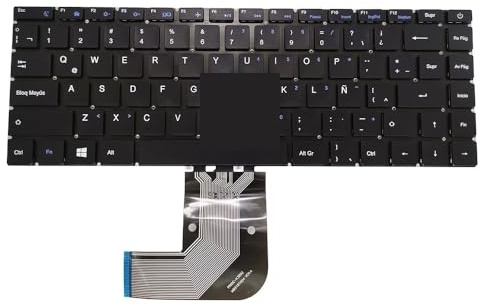 QWZOZST Notebook-PC-Tastatur für Chuwi für HeroBook Pro 14.1 CWI514 USA Laptop-Tastaturen ohne Hintergrundbeleuchtung(LA Black)