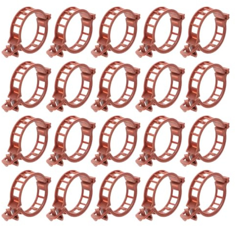 MAGICLULU 200 Stück Pflanzenclips aus Kunststoff für Stängel und Ranken