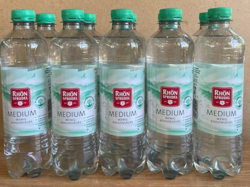 Rhönsprudel Medium Mineralwasser 10 Flaschen je 0.5l inkl Einwegpfand