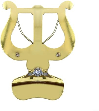 Posaune Notenhalter Professionelle Posaune Clip März Notenhalter Ständer Gold Lyre Messing Instrument Zubehör Marching Band