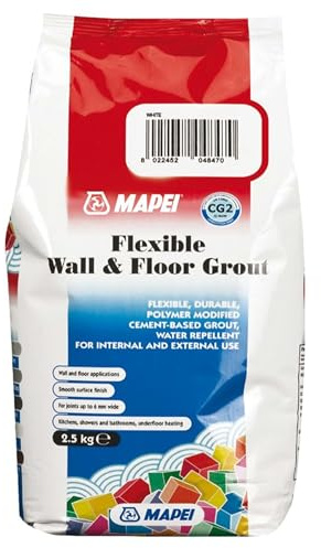 Mapei Flexible Wall and Floor Tile Grout 2.5kg White