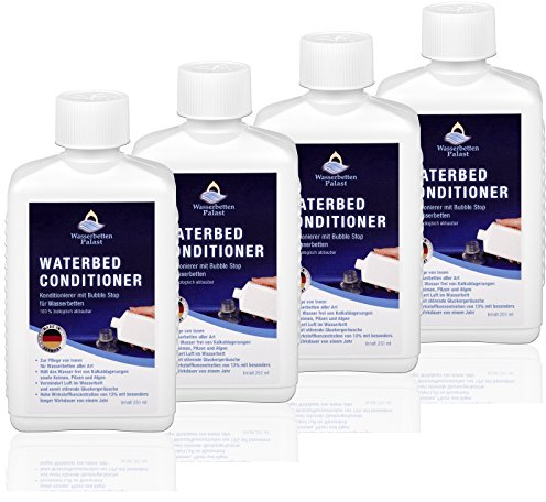 Wasserbetten-Palast 4X 250ml Wasserbett Konditionierer Conditioner - Wasserbett-Zubehör für Softside Hardside