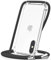 CAROKI Crossbody Case for iPhone Xs Max,Necklace Mobile Phone Cover with Cord Strap,Clear Transparent TPU Soft iPhone Cover Holder with Neck Cord Lanyard Strap-Black