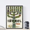 Nacnic Vintage Poster Vintage Plakatwerbung. Israel kennt. A3 Größe