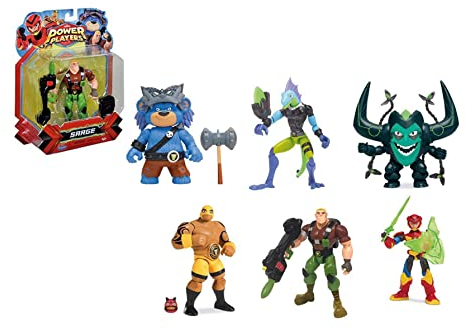 Famosa PWW01000 Power Players Figuren 15 cm, Verschiedene Charaktere aus der Serie, Mehrfarbig, 15 Centimeters