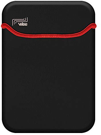Vibe 10 inch Neoprene Case Sleeve, Compatible for Surface Go 10, iPad Air, iPad 2,3,4 9.7, Samsung Tab A7, Tablet Galaxy Tab E 9.6 & HUAWEI MediaPad Black