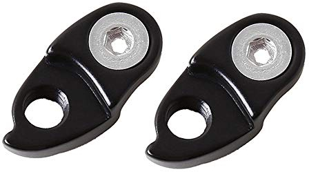 VOANZO 2PCS Mountainbike Rennrad Schaltwerk Kleiderbügel Verlängerung Extender Rahmen Getriebe Heckhaken Extender