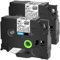 Schriftband TZe-145 18mm x 8m Kompatibel für Brother P-touch TZe145 Weiß auf Transparent Etikettenband Band kompatibel mit Drucker Brother für Ptouch PT-1900 1910 1950 D450 D600 PTP700 2 Stück