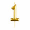 amscan 9911805 Gold Numerical Candle 1