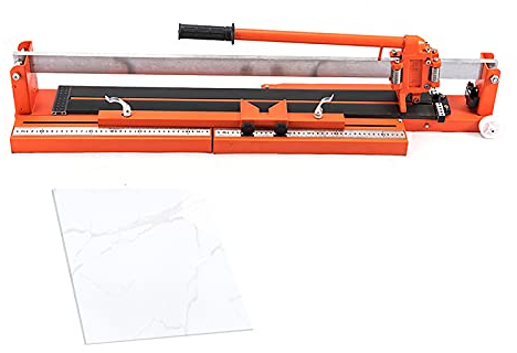 FREEDOH Manueller Fliesenschneider Mit Titanlegierungs-schneidrad Und Laser-präzisionspositionierung 90° Nach Links Und Rechts Verstellbar Geeignet Für Den Normalen Stein Bodenfliese,800mm