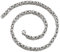 Kette Edelstahl Herren 80 cm, Halskette Ohne Anhänger Damen Königskette Silber 6mm Breit