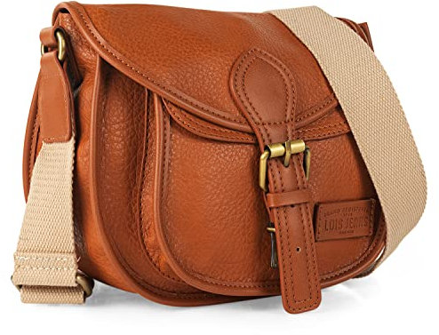 Lois - Handtasche Damen Umhängetasche Damen Klein & Stilvoll Handtasche Damen Umhängetasche Crossbody Bag Damen, Braun