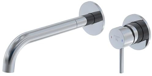 Steinberg Serie 100 Waschtischarmatur, Fertigmontageset, Unterputz, Steintec-Box, Ausladung: 245mm, 10018243, Farbe: Chrom