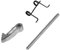 Door Catch Latch Spring Kit To Fit Hoover WMH Washing Machine Genuine 49007928