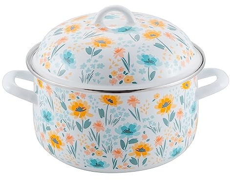 Prep•N•Cook by McSunley Dutch Oven Porzellan-Emaille, 6 l