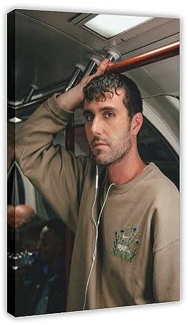 TONFON Fred Again Britischer Musikproduzent Kunstdekor Wandposter Leinwand Poster Wandkunst Dekor Druck Bild Gemälde für Wohnzimmer Schlafzimmer Dekoration Rahmenstil 60 x 90 cm
