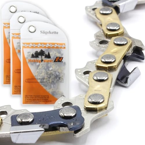 3x Sägekette Kette Halbmeißel 30cm 3/8 44TG 1,1mm für Stihl MS 162 MS162