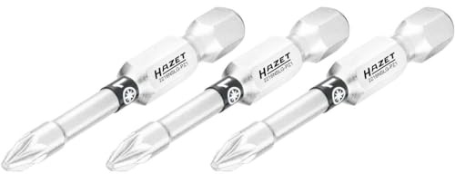 HAZET Bit - Sechskant6,3 (1/4 Zoll) - Pozidriv Profil PZ - PZ1-3-tlg.