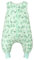 JiAmy Baby Schlafsack mit Füße 1.0 Tog, 100% Reine Baumwolle Weiche Schlafsäcke Ohne Ärmeln Ganzjährig Kinder Schlafsack Kinder für Jungen 70/6-18 Monate, Grün