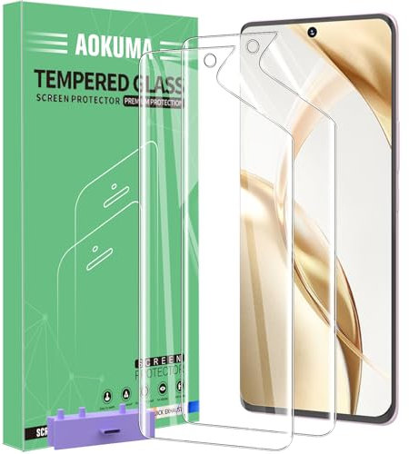 AOKUMA Protections d'écran pour Honor 200 5G,[2 pièces] Film de Protection en TPU Flexible Compatible avec Honor 200 5G,HD Transparent,Résistant aux Rayures, Facile à Installer