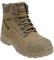 STANLEY Vortex Men's Waterproof, Nubuck Leather, Steel Safety Toe, Penetration Resistant Work Boot, Stone, UK10