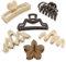 Extra Large Hair Claw Clips for Thick Hair, 6PCS Non Slip Hair Clamps Strong Hold Hair Clips for Women and Girls Straight, Curly & Wavy Hair Decoration