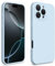 CALOOP Slim-Fit for iPhone 16 Pro Case,Skin Soft Liquid Silicone,Sturdy Hard Frame Shockproof Cover with Anti-Scratch Microfiber Lining,Full Protection for Screen and Camera Lens,6.3 inch (Baby Blue)