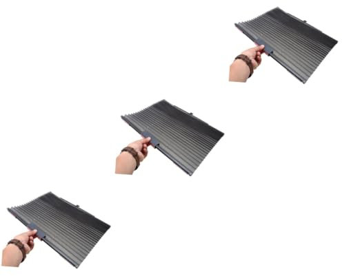 PartyKindom 3 Piezas parasoles de Coche para ventanillas Laterales Protector Solar Coche Protector Sol Coche Parasol Cars parasoles de Coche para Ventana sombrillas de Coche para bebé Black