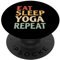 Eat Sleep Yoga Repeat Motivation PopSockets Klebender PopGrip