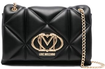Love Moschino BORSA PU EMBOSSED NERO