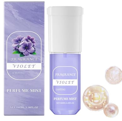 Brume de violet, corporel violet longue durée, vaporisateur de de fleur violette naturelle vaporisateur de corporel, brume, Brume corporelle parfumée, pour les vêtements de cheveux datant (1PC)