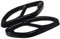 DZSQOMHGD Auspuffblenden Schwarzer Splitter-Auspuffrohr-Abdeckung Für A-Klasse W176 B-Klasse W246 Für Mercedes Für Benz W212 W213 W205 X253 C180 C200 Auto Auspuff Endrohr(Schwarz)