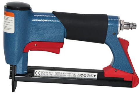 Reinscer 1 agrafeuse pneumatique FS8016-B type BEA - Agrafeuse pneumatique en métal - Agrafeuse pneumatique pour cloueuse de meubles - Outil électrique pneumatique d'air