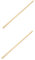 DEARMAMY 2 Pièces de massage en bambou adulte Massage des mollets rouleau massage de massage pour gratter les muscles masseur domestique en bambou Khaki