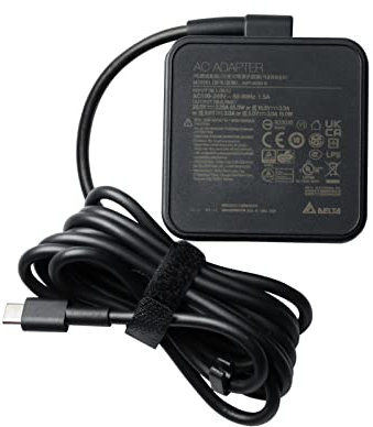 Genuine Delta 65W USB C Fast Charger for HP PN: 3PN48AA#ABA TPN-DA20 L65505-003 L67440-001 TPN-CA21 L65505-002 L67440-001 A065RP25P TPN-CA10 L04650-850 L45962-002 Laptop TYPE C Power Adapter