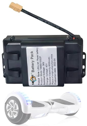 SSCYHT Batteria Litio Sostitutiva 36V per Hoverboard con Sistema bilanciamento