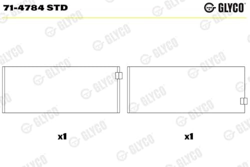 Glyco STD 71-4909 Pleuellager