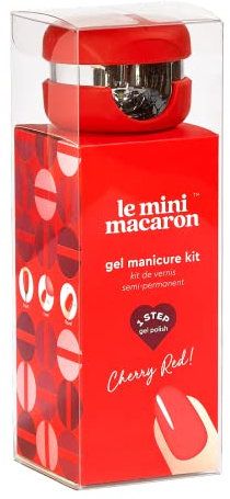 Le Mini Macaron DIY Gel Manicure Kit (Cherry Red)