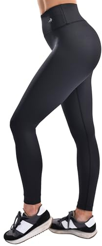 CompressionZ Damen-Kompressions-Leggings, hohe Taille, formend, Fitnessstudio, Pilates, Reisen, Yoga, Workout-Hose