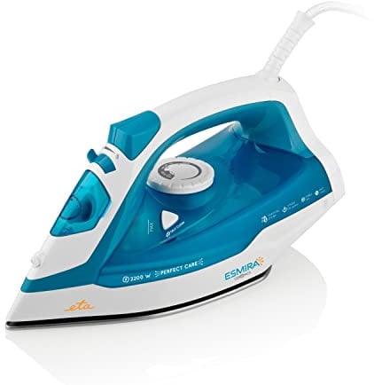 Eta Esmira eta0273 Trocken&Dampf 2200W Keramik Blau, Weiß - Bügeleisen