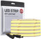 BTF-LIGHTING FCOB Flexibel Hohe Dichte LED Streifen 5M 528LEDs Naturweiß 14W/M 24V Dimmbar Verformbar FOB COB LED Licht Band für Schlafzimmer Küche Raum Innendekoration(Nur Streifen)