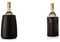 Vacu Vin Rapid Ice Elegant Wine Cooler - Black & Vacu Vin Rapid Ice Wine Cooler - Black