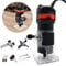 Fresatrice Rifilatore, Trimmer Manuale Elettrico, Laminatore Per Legno Palm Router Bordo Legno Fresatrice Legno 30000R/MIN 800W Rifilatore Rifilatura Scanalatura Lavorazione Legno