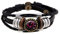 be in your mind Scorpion Bracelet en Cuir Tissé à la Main Tressé Corde Bracelet pour Femmes Hommes Rétro Réglable Snap Boucle Chaîne Bijoux