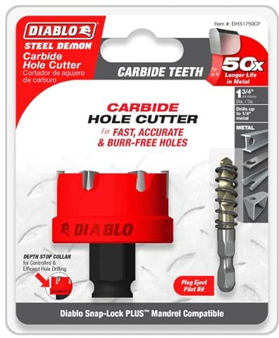 Diablo 1-3/4 TCT Lochschneider