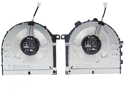 CPU&GPU Cooling Fan for Lenovo Ideapad Gaming 3-15ACH6 3-15IHU6 5h40s20422 DFS5M325063B1H DFS5K12B159A1H