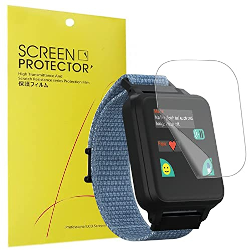 onetuo Schutzfolie Kompatibel für ANIO 5 Smartwatch 2022 Edition, HD klar Flexible TPU Folie [Blasenfreie] [Kompatibel mit Hülle] [Premium-Qualität]Displayschutzfolie (6 Pack)
