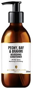 Amphora Aromatics Peony, Bay and Brahmi Conditioner 250ml Glass
